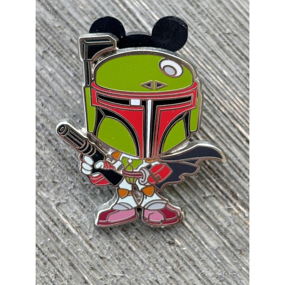 Disney Star Wars Pin 2015 - Cute Star Wars Mystery - Boba Fett
